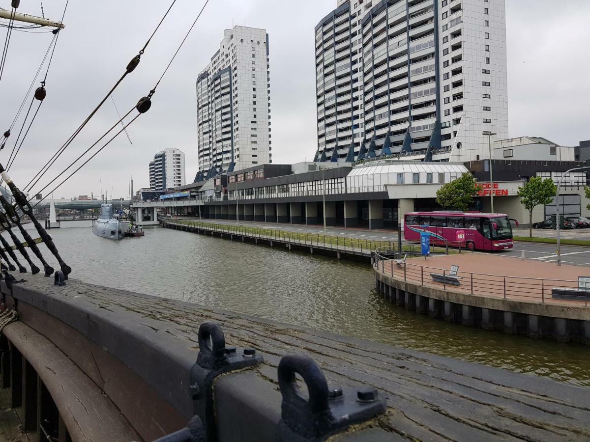 Ferienwohnung Koralle - Am Wasser Bremerhaven Exterior foto